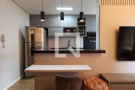 Cozinha de apartamento para alugar com 2 quartos, 49m² em Jardim Nova Alianca, Ribeirão Preto