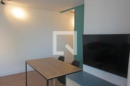 Sala de apartamento para alugar com 1 quarto, 59m² em Ponta da Praia, Santos