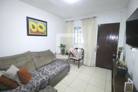 Sala de casa à venda com 3 quartos, 180m² em Jardim Santo André, Santo André