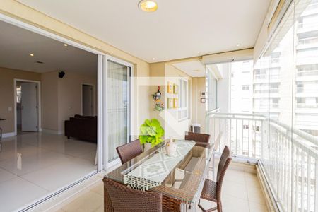 Varanda gourmet de apartamento à venda com 3 quartos, 133m² em Vila Romana, São Paulo