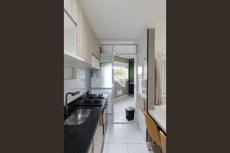 Sala e Cozinha de apartamento à venda com 2 quartos, 50m² em Chácara Cruzeiro do Sul, São Paulo