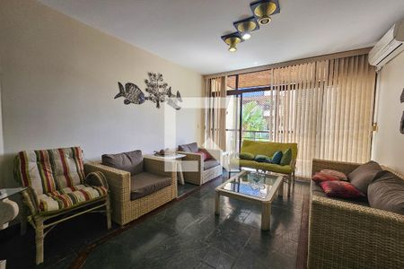 Sala de apartamento para alugar com 3 quartos, 200m² em Praia Enseada, Guarujá