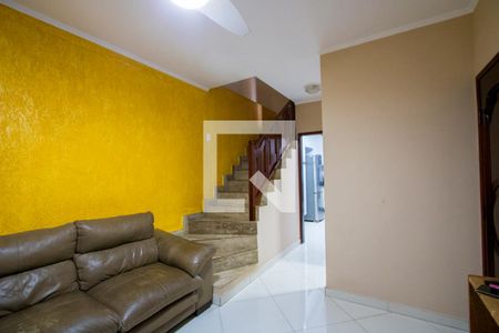 Sala de casa para alugar com 2 quartos, 78m² em Vila Assunção, Santo André