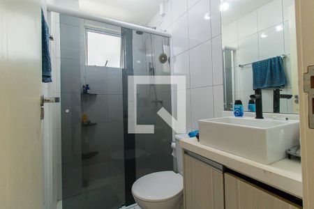 Banheiro Social de apartamento para alugar com 1 quarto, 65m² em Portão, Curitiba