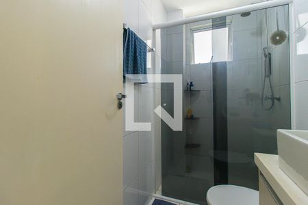 Banheiro Social de apartamento para alugar com 1 quarto, 65m² em Portão, Curitiba