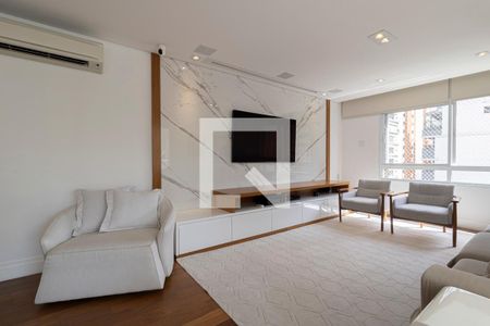 Sala de apartamento à venda com 4 quartos, 196m² em Indianópolis, São Paulo