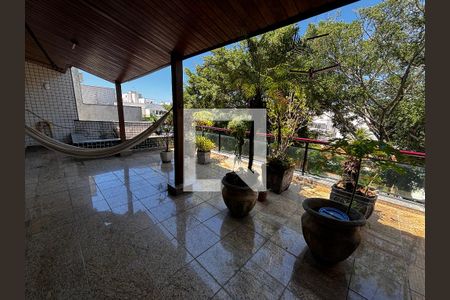 Varanda de apartamento à venda com 4 quartos, 347m² em Recreio dos Bandeirantes, Rio de Janeiro