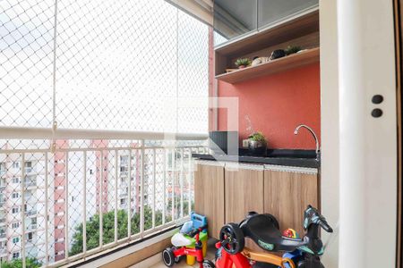 Varanda de apartamento à venda com 3 quartos, 70m² em Vila Polopoli, São Paulo