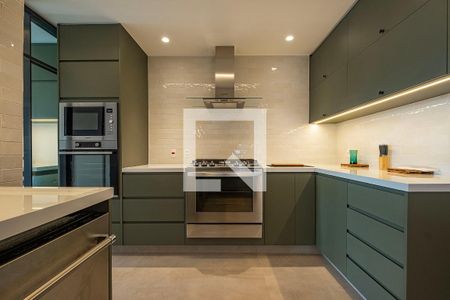 Sala/Cozinha de apartamento para alugar com 4 quartos, 193m² em Perdizes, São Paulo