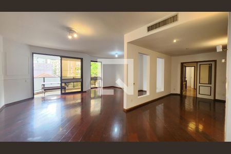 Sala de apartamento para alugar com 3 quartos, 280m² em Boqueirão, Santos