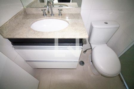 Banheiro de kitnet/studio para alugar com 1 quarto, 37m² em Campo Belo, São Paulo