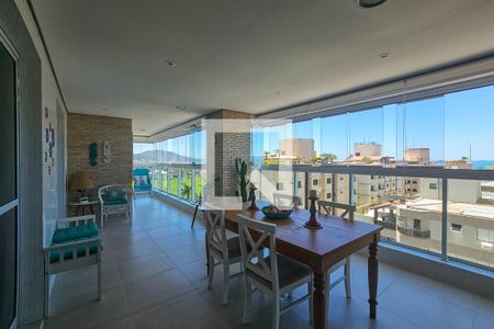 Varanda de apartamento para alugar com 3 quartos, 106m² em Jardim Belmar, Guarujá