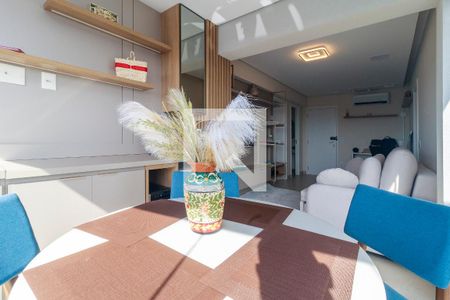 Sala - Varanda de apartamento à venda com 1 quarto, 50m² em Jardim das Acacias, São Paulo