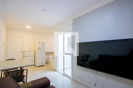 Sala de apartamento para alugar com 2 quartos, 43m² em Vila Guarani, Santo André