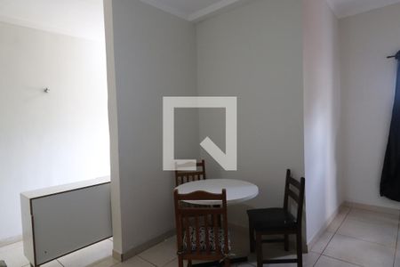 Sala de apartamento para alugar com 1 quarto, 40m² em Jardim Irajá, Ribeirão Preto
