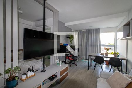 Sala/Cozinha de apartamento para alugar com 1 quarto, 45m² em Centro, Campinas