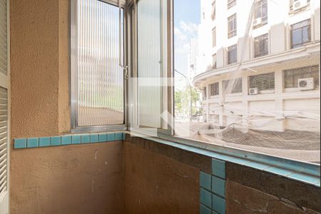 Varanda da Sala de apartamento à venda com 1 quarto, 40m² em Centro Histórico de São Paulo, São Paulo