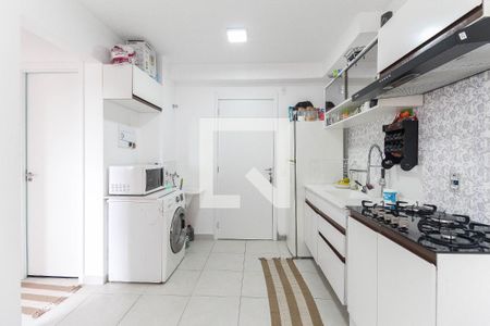 Sala - Cozinha de apartamento para alugar com 2 quartos, 32m² em Colônia (zona Leste), São Paulo