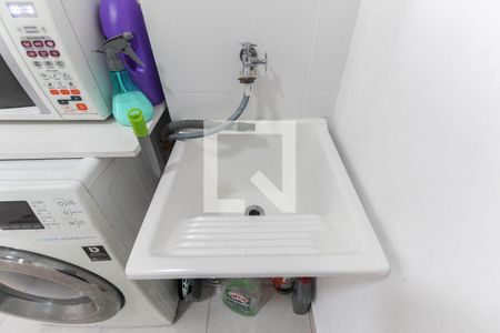 Sala - Cozinha de apartamento para alugar com 2 quartos, 32m² em Colônia (zona Leste), São Paulo