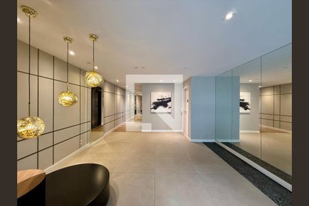 Hall Social Bloco de apartamento para alugar com 2 quartos, 84m² em Santo Amaro, São Paulo