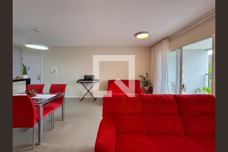 Sala  de apartamento à venda com 2 quartos, 83m² em Santo Amaro, São Paulo