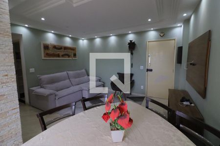 Sala de apartamento para alugar com 3 quartos, 74m² em Bussocaba, Osasco