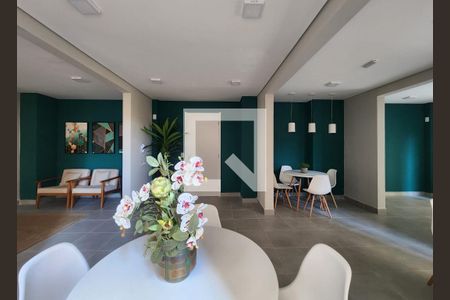 Área comum - Salão de festas de apartamento para alugar com 2 quartos, 33m² em Parque Novo Mundo, São Paulo