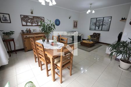 Sala de Jantar de casa à venda com 3 quartos, 248m² em Campestre, Santo André