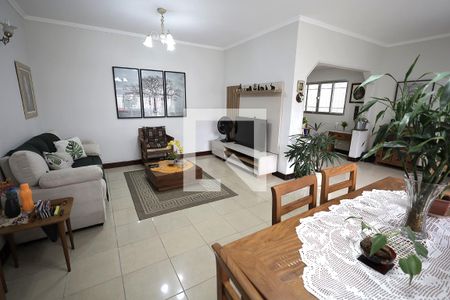 Sala de casa à venda com 3 quartos, 248m² em Campestre, Santo André