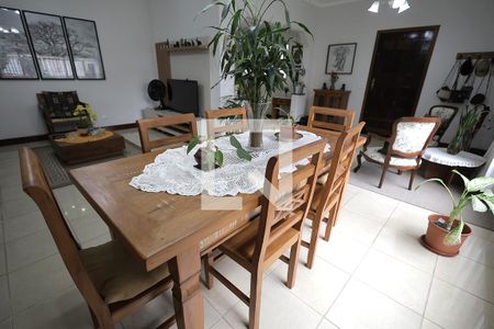 Sala de Jantar de casa à venda com 3 quartos, 248m² em Campestre, Santo André