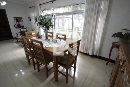 Sala de Jantar de casa à venda com 3 quartos, 248m² em Campestre, Santo André