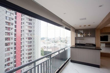 Varanda gourmet de apartamento à venda com 3 quartos, 130m² em Centro, Diadema