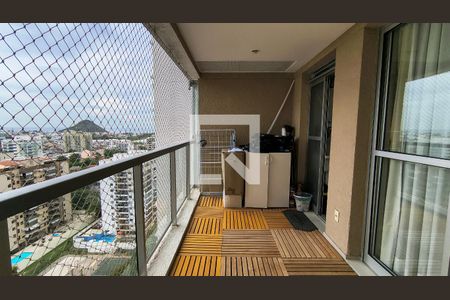 Varanda de apartamento para alugar com 2 quartos, 79m² em Recreio dos Bandeirantes, Rio de Janeiro