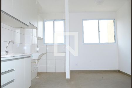 Sala/Cozinha de apartamento para alugar com 2 quartos, 42m² em São Gabriel, Belo Horizonte