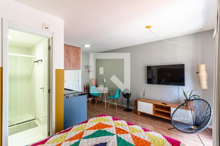 Studio de kitnet/studio para alugar com 1 quarto, 26m² em Campos Elíseos, São Paulo