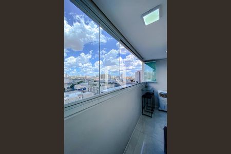 Varanda da Sala de apartamento à venda com 1 quarto, 33m² em Mooca, São Paulo
