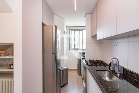 Cozinha de apartamento à venda com 2 quartos, 105m² em Coração Eucarístico, Belo Horizonte