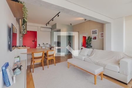 Sala de apartamento para alugar com 1 quarto, 70m² em Pinheiros, São Paulo