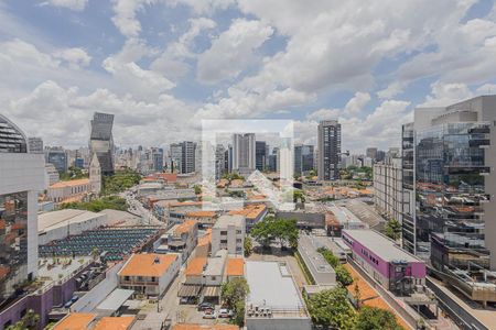 Vista da Varanda de apartamento para alugar com 1 quarto, 70m² em Pinheiros, São Paulo