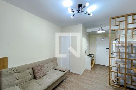 Sala/Quarto de apartamento à venda com 1 quarto, 27m² em Brás, São Paulo