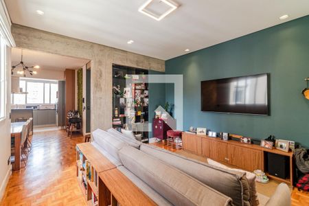 Sala de apartamento à venda com 2 quartos, 107m² em Jardim Paulista, São Paulo