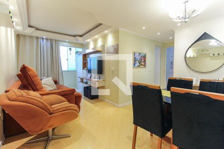 Sala de apartamento à venda com 2 quartos, 69m² em Vila Carmosina, São Paulo