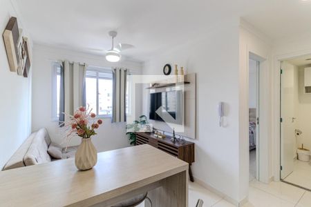 Sala de apartamento à venda com 1 quarto, 28m² em República, São Paulo