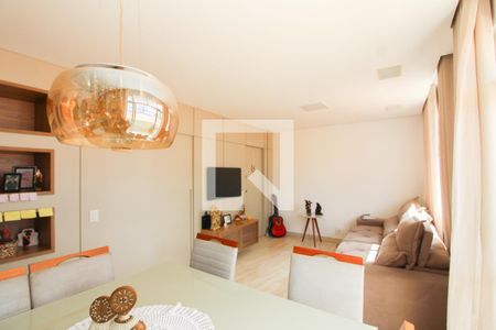 Sala de apartamento à venda com 3 quartos, 100m² em Castelo, Belo Horizonte