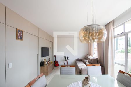 Sala de apartamento à venda com 3 quartos, 100m² em Castelo, Belo Horizonte