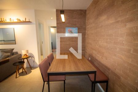 Sala de Jantar de apartamento para alugar com 2 quartos, 69m² em Jardim das Acacias, São Paulo