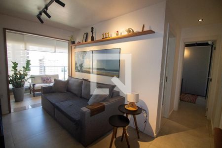 Sala de apartamento para alugar com 2 quartos, 69m² em Jardim das Acacias, São Paulo