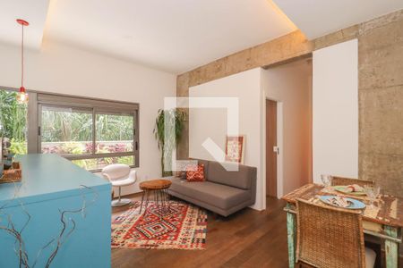 Sala/Cozinha de apartamento à venda com 2 quartos, 82m² em Vila Madalena, São Paulo