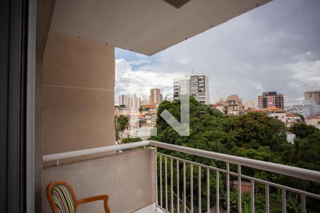 VARANDA DA SALA de apartamento para alugar com 1 quarto, 64m² em Santana, São Paulo