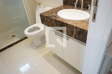 Banheiro de apartamento para alugar com 1 quarto, 52m² em Jardim Analia Franco, São Paulo